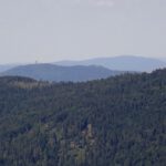 Drüberblick zum Hohen Bogen und Čerchov Drüberblick zum Hohen Bogen und Čerchov