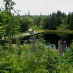 Ankunft an der Reschbachklause Ankunft an der Reschbachklause