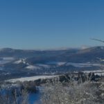 Gersfeld vor der Dammersfeldgruppe