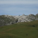 Rütikopf mit den beiden Seilbahnstationen