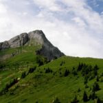 Nach und nach geben Wolken und Zelsegg das gesamte Massiv frei Nach und nach geben Wolken und Zelsegg das gesamte Massiv frei