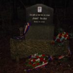 Gedenkstätte im schlechten Blitz Gedenkstätte im schlechten Blitz