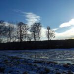 Interpretationsfähige Wolkenformation