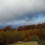 Über Klenčí hängt eine Riesenwolke