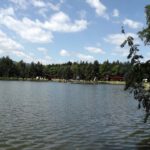 Der Babylonský rybník ist ein Badeweiher