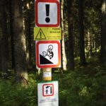 Warnschild Marke Tschechien