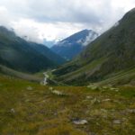 Von dort unten sind wir hergekommen