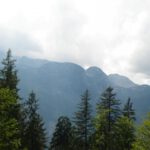 Über dem Dachstein beginnt es sich zuzuziehen