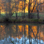 Die Spiegelung ist schöner als das Original