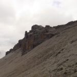 Abbrüche im Schuttkar