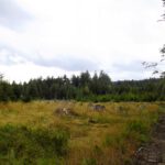 Plateau unterhalb des Havranek, dessen Gipfel 500 Meter nordöstlich der Route liegt Plateau unterhalb des Havranek, dessen Gipfel 500 Meter nordöstlich der Route liegt