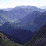 Oberes Bächental mit dem Rofan im Hintergrund Oberes Bächental mit dem Rofan im Hintergrund