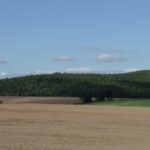 Auf der Wiese rechts stand mal ein kleines Dorf