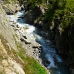 Die kleine Klamm unterhalb der Hütte