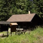 Die Rasthütte hat nur am Wochenende geöffnet