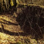 Kein Vulkankrater, sondern Turmreste