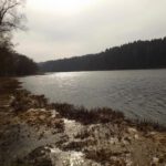 Sonnenreflexion auch im Blaibacher See