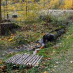 Brunnen gegenüber der Lichtung