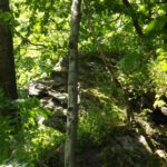 Felsnase am Gipfelaufbau