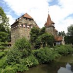 Westansicht der Burg