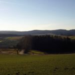 Aussicht vom Rastbankerl über Ascha- und Schwarzachtal