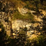 Ehemaliger Steinbruch am Abstiegsweg