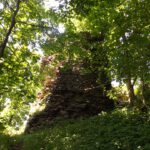 Der Burgturm von außen