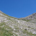 Rückblick zum Sattel Rückblick zum Sattel