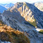 Bscheißer, der Abstiegsweg im Stuibental ist gut erkennbar Bscheißer, der Abstiegsweg im Stuibental ist gut erkennbar