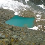 Gletscherendsee ohne Spiegelung