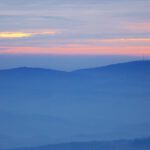 Langsam rötet sich der Himmel über dem Brotjacklriegel ein