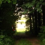 Durchgang ins Sonnenlicht