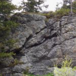 Die Kletterrouten sind gut erkennbar Die Kletterrouten sind gut erkennbar