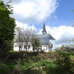 Die Kirche vom Abstiegsweg Die Kirche vom Abstiegsweg