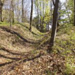 Einer der Gräben von Příkopy Einer der Gräben von Příkopy