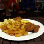 Man beachte die gemischte Beilage