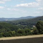 Panorama hinter Domažlice