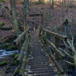 Die Brücke mit dem heute etwas problematischen Zustieg