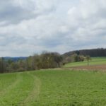 Aussicht auf den Plattenberg und daran vorbei