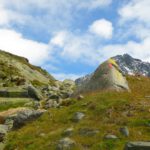 Die blauen Löcher beim Abstieg hielten sich nur wenige Minuten