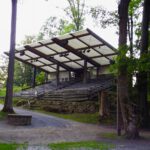 Tribüne für die Theatergäste Tribüne für die Theatergäste