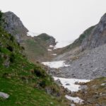 Im Talschluss hat es auch noch einiges an Schnee