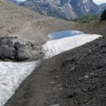 Wie lange diese Schneefelder wohl noch existiert haben? Wie lange diese Schneefelder wohl noch existiert haben?