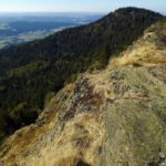 Schöner Blick über die Kötztinger Hütte hinaus