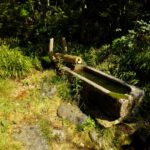 Heute gibt der schöne Brunnen am Mauther Steig kein Wasser