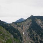 Hinter dem Weitalpjoch schaut tatsächlich die Scheinbergspitze hervor