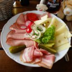 Absolut genehmigungsfähige Brotzeitplatte