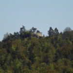 Die Ruine Lichtenegg sieht von dieser Seite total anders aus