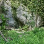 Schwer zugängliche Höhle