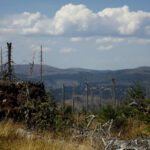 Nordpanorama mit Lackenberg, Polom und Ždánidla